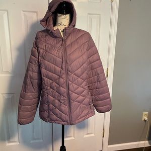 Purple woman jacket in size XL